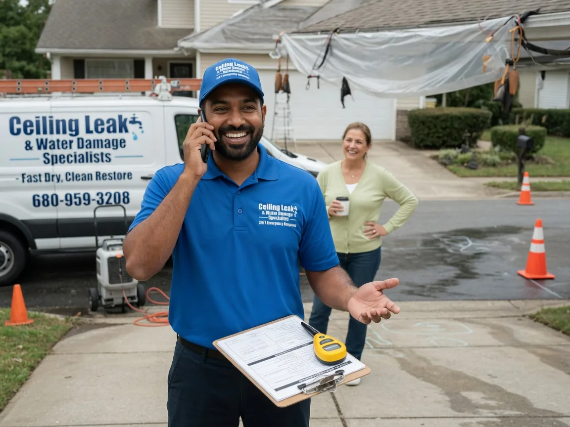 Ceiling Leak Cleanup Euclid, OH FAQs
